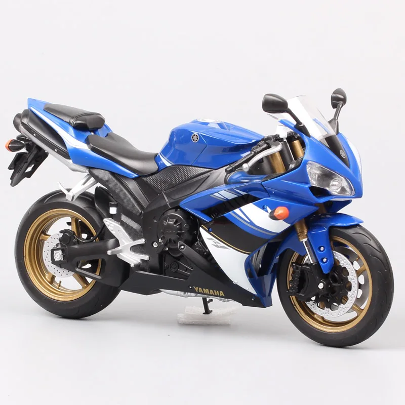 1:10 масштаб welly большой Yamaha YZF-R1 мотоцикл Diecasts и игрушечные транспортные средства гоночный мотоцикл модель игрушка подарок для коллекции детей