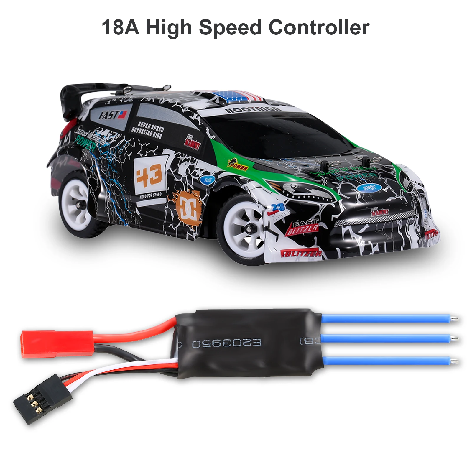 2S бесщеточный ESC для WLtoys K989 18A электрический регулятор скорости Kyosho Tamiya 1/24 1/28 mini Z Q