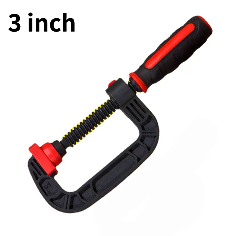 

quick release clamp plastic G wood clamp 2"3" c-clamp for wood working c clamps tools