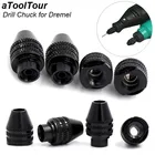 Многопатрон M7 M8 0,5-3,2 мм для дрели Dremel, вращающиеся инструменты, адаптер для патронов, конвертер, Универсальный мини-патрон