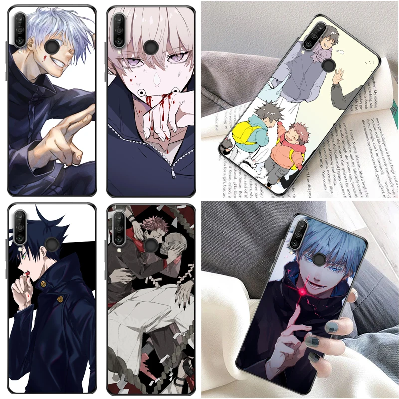 

Jujutsu Kaisen Fushiguro Megumi Satoru Gojo Yuji Itadori Sukuna Phone Case For iPhone 11 Pro MAX Carcasa Cases Back Cover Coque