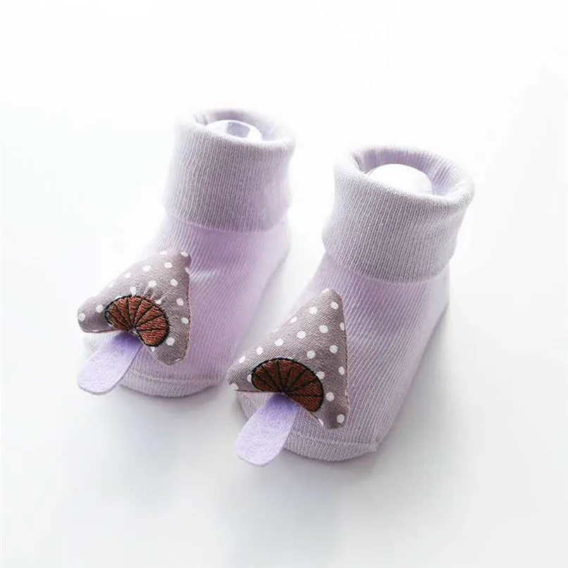 socks Хлопковые носки для малышей, весенне-осенне-зимние носки для новорожденных, без кости, skarpetki dziecko skarpetki dla dzieci J6 - Цвет: socks