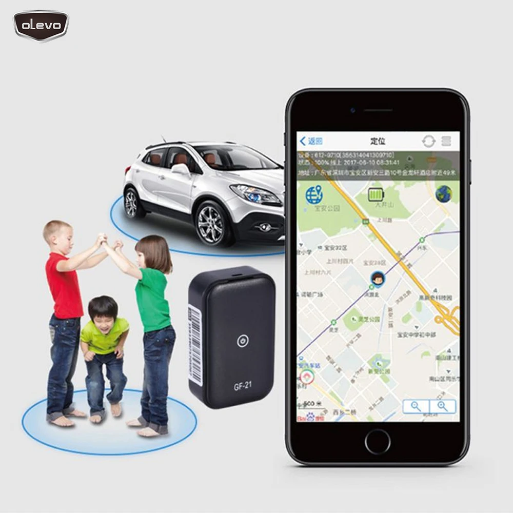 GPS трекер MiNi GF21 автомобильный с голосовым управлением шпионские устройства