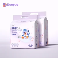deyo baby urine pad newborn children disposable breathable underpad infant toddler changing crawling mat pad diaper 2 packs