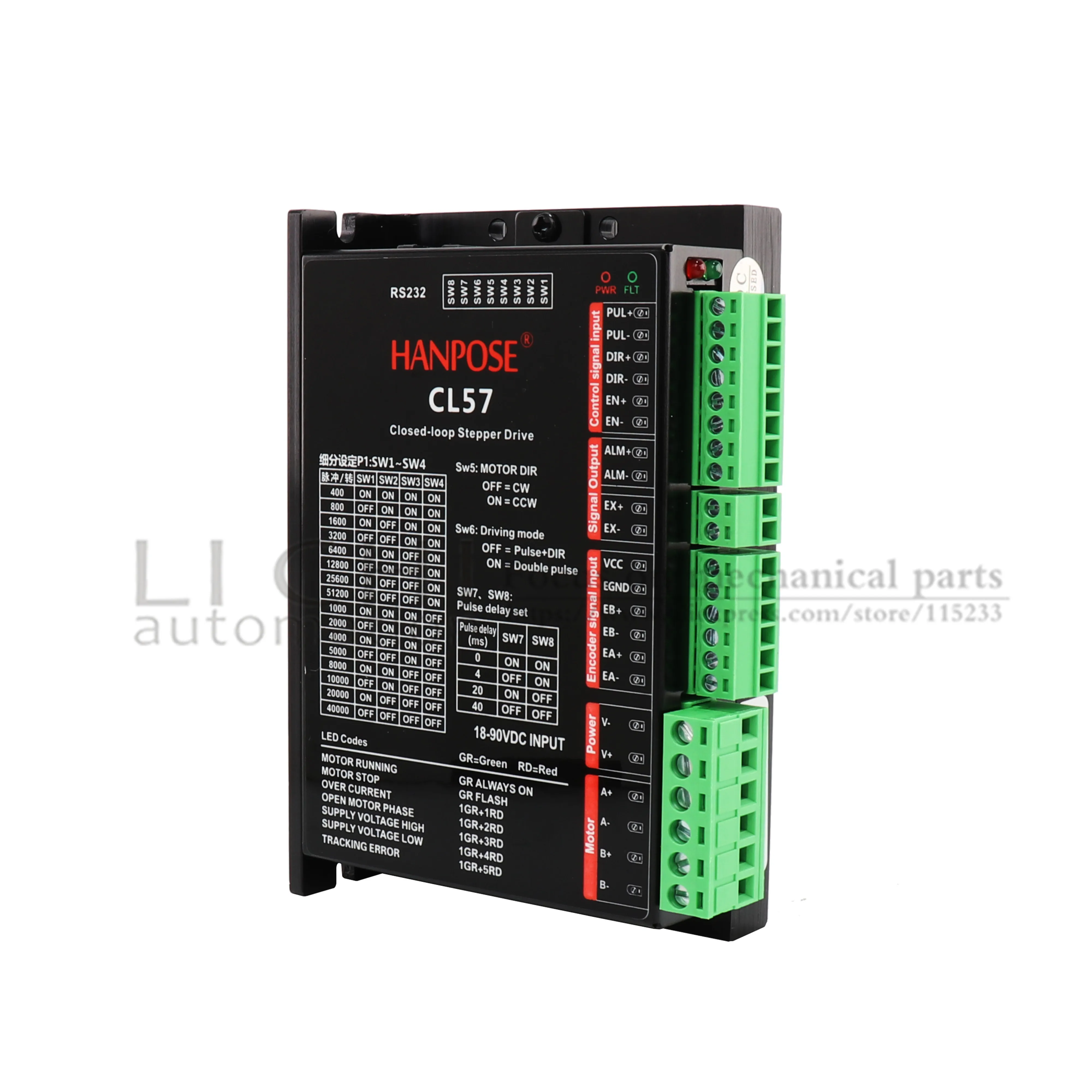 Гибридный Серводвигатель CL57 1 шт. серия 57 ток закрытого цикла: деление 7A диапазон: