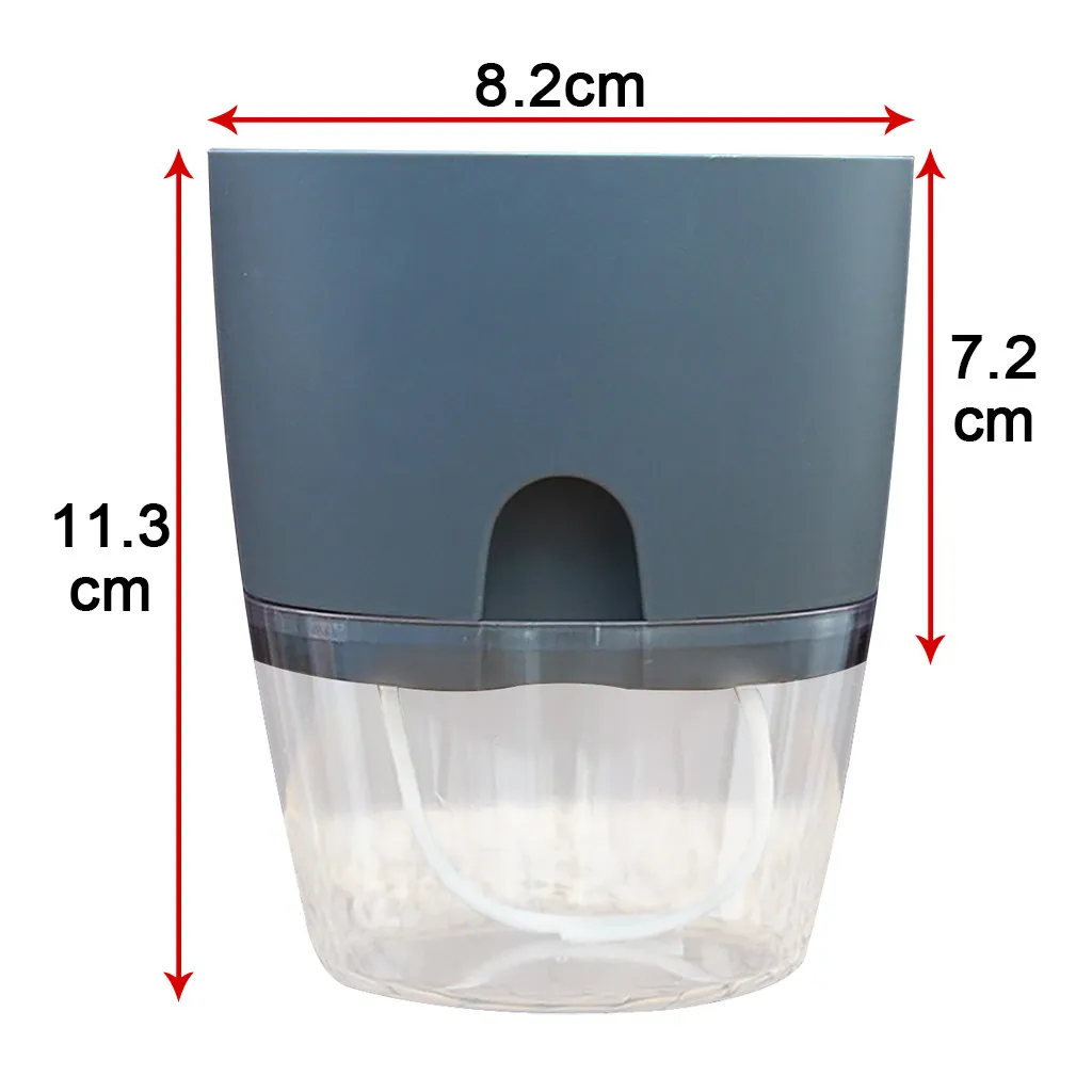 Горшок для цветов с нижним слоем воды автоматический горшок растений не