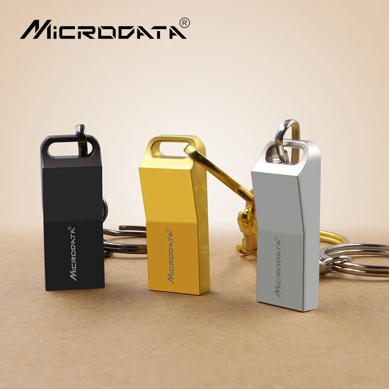 Мини USB флеш-накопитель 2 0 pendrive 64 ГБ 32 16 4 флэш-память с кольцом для ключей 128 U диск
