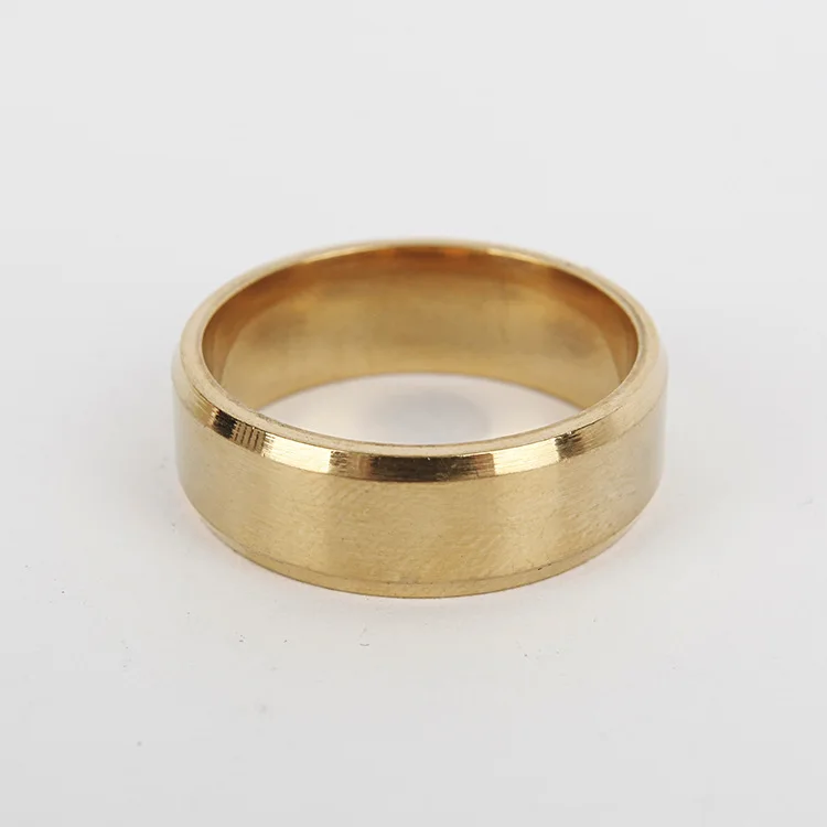 

European and American and women simple couple jewelry fashion black ring titanium steel ring men