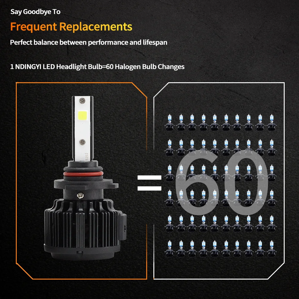 Лампы головного света N2S H8 H9 H10 48 В 200 лм для golf 6 7 bmw f10 e39 Benz w203 suzuki samurai 1 комплект