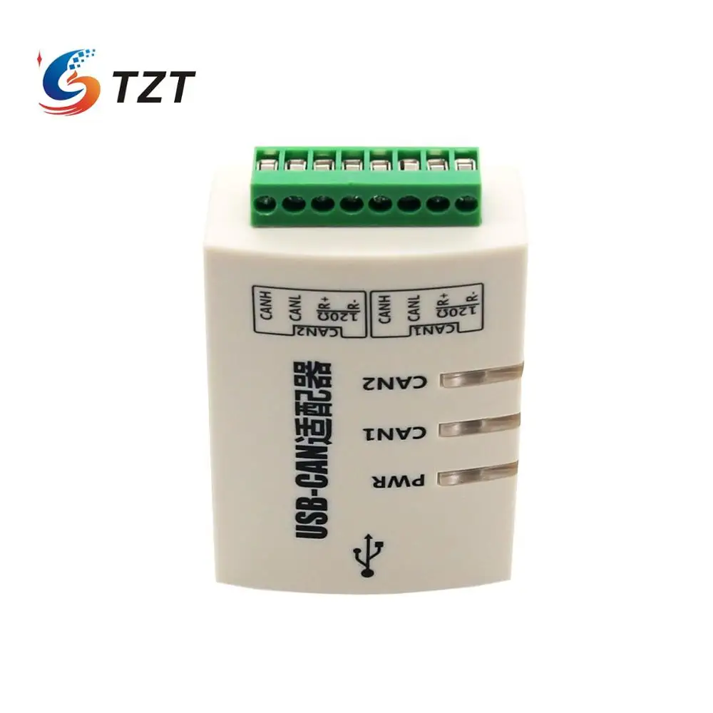 TZT USB для CAN конвертера адаптер двухканальный интерфейсная карта 2A|usb can|usb tousb to can |