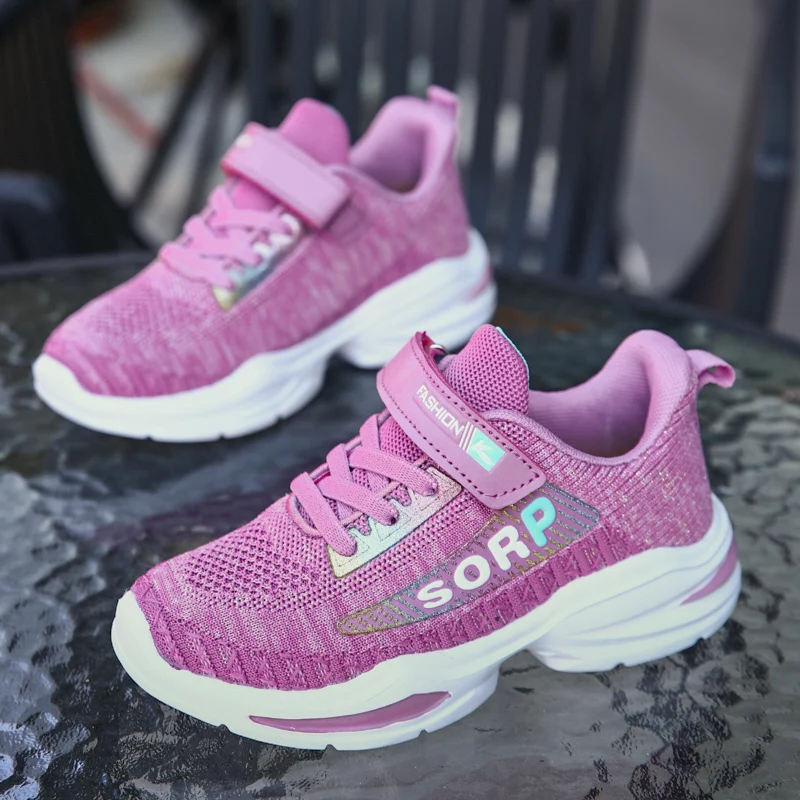 VOSONCA обувь для девочек детская повседневная высококачественные кроссовки