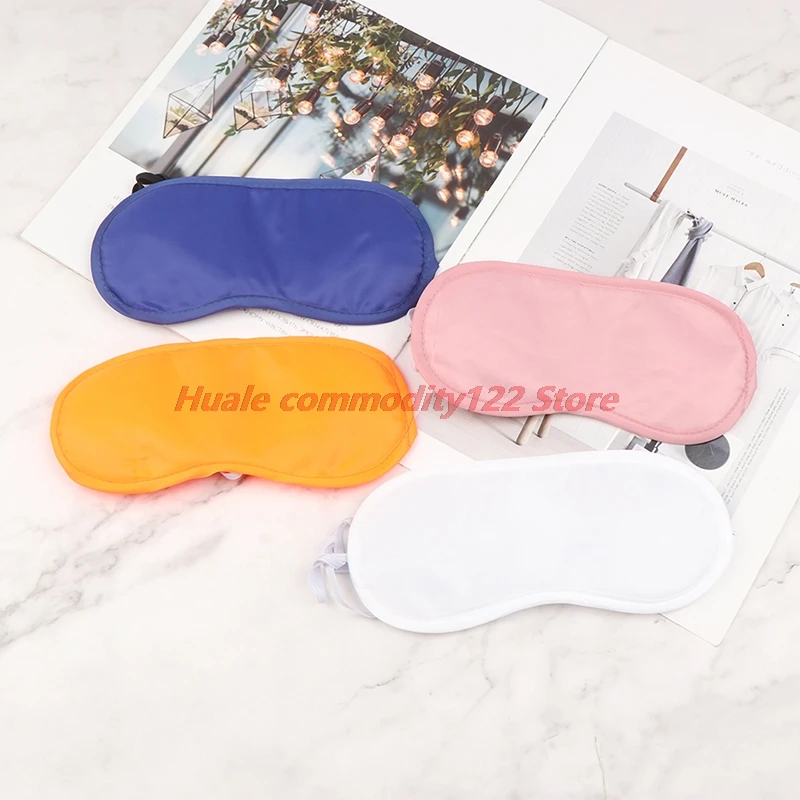 

Hot Eye Cover Silk Sleep Eye Mask Sleeping Padded Shade Patch Eyemask Blindfolds Women Men Travel Relax Rest 1PC