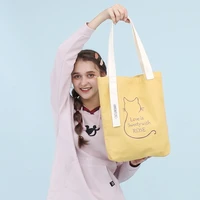 mabula canvas tote bag for women eco friendly handbags for women printed cartoon grocery shopping shoulder bags
