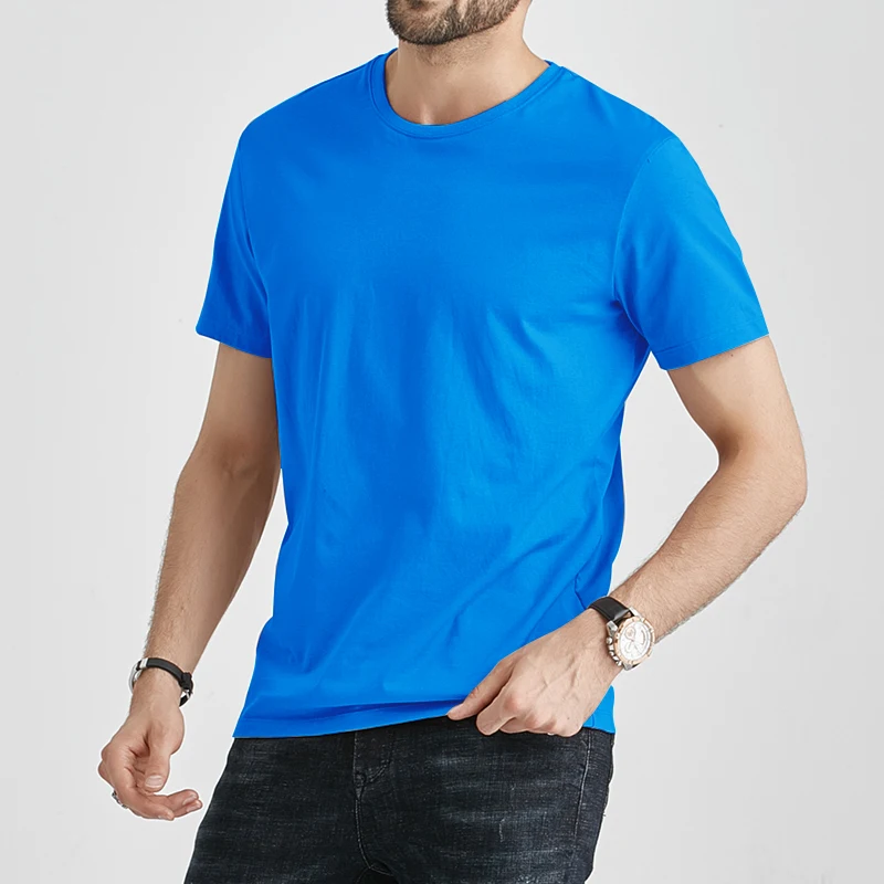 Женские футболки мужские хлопковые летние однотонные черные белые синие