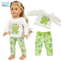 doll clothes fashion frog suit wear for fit 43cm baby born doll clothes 18inch born babys dolls clothes and accessories for girl