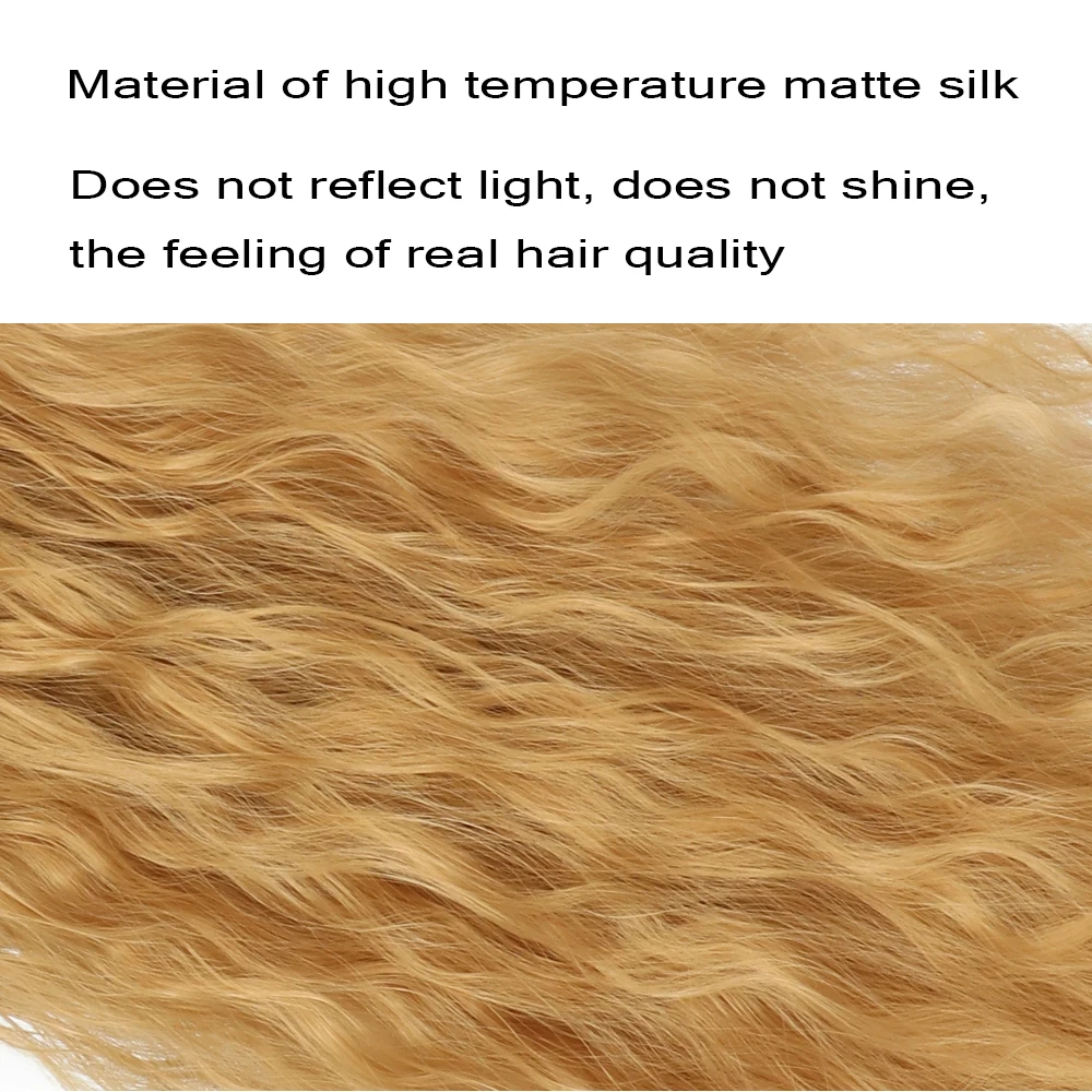 Коготь на хвост клип в наращивание волос Синтетические Для женщин волнистые