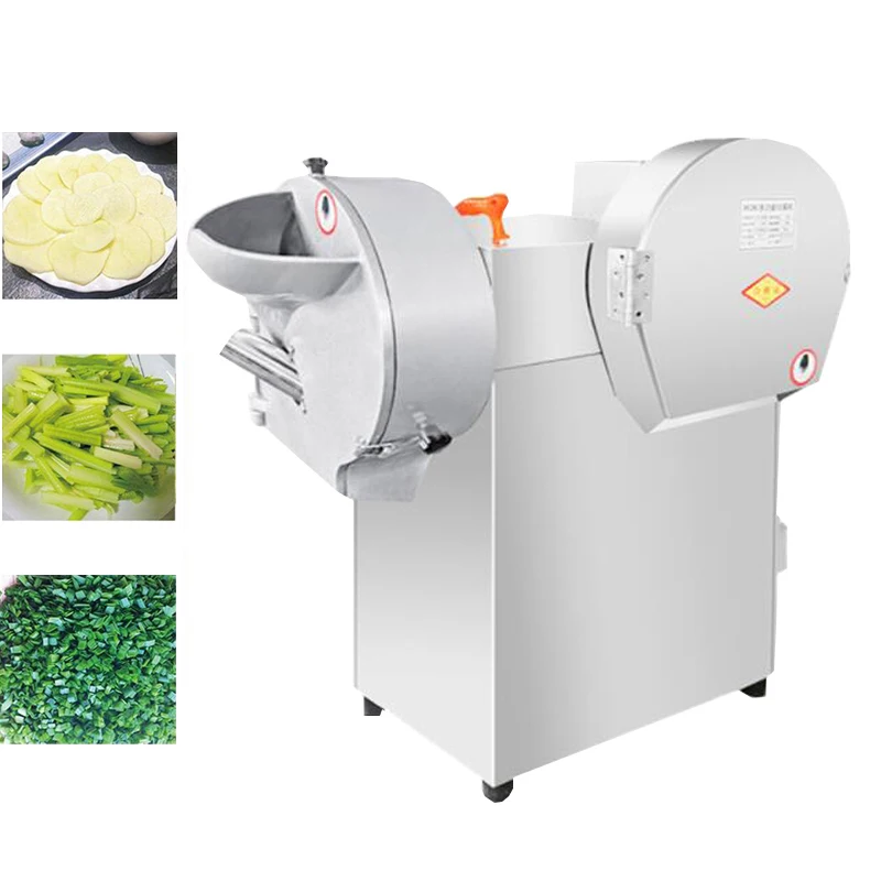 

Double Head Vegetable Cutter Machine Electric Slicer Commercial Food Chopper Chili Dicing Machine Onion Ginger Cutter