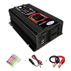 Автомобильный инвертор 6000 Вт, 12 В постоянного тока в В переменного тока для дома или внешнего аварийного питания