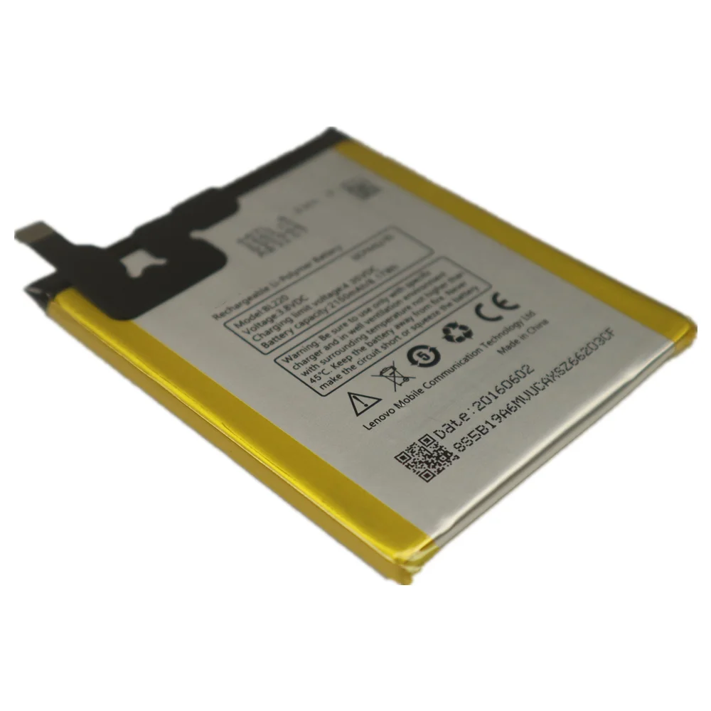 Bater&iacute;a de pol&iacute;mero de litio recargable para tel&eacute;fono m&oacute;vil Lenovo S850, S850T, BL220, 2150mAh, alta calidad, con herramientas-2