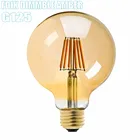 Лампа светодиодная винтажная в стиле ретро, E27, E26, с регулируемой яркостью, 6 Вт, 8 Вт, 110 В, 220 В