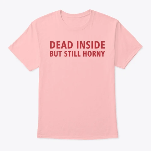 Новая повседневная короткая обычная футболка Dead Inside, но все еще роговые женские летние футболки Мягкая футболка Ulzzang Tee Прямая поставка