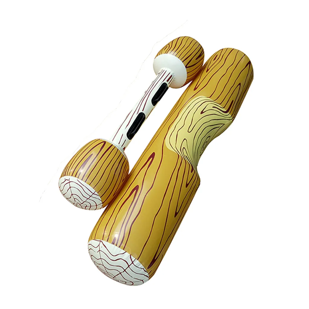 

inflatable pool children toy Summer Outdoor seaside Beach water play toys Pool Inflatable Double Beat Swim Log Stick Set adults