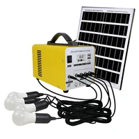 12v usb solar power panel solar charger with led bulbs home system generator kit indooroutdoor lighting over discharge protect