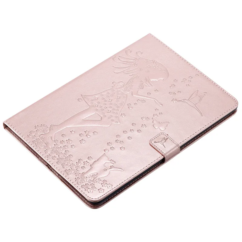 

Wekays Cover For iPad 10.2" 2019 Cartoon Girl Leather Funda Case For iPad 10.2 7th Generation 2019 A2200 A2198 A2232 Cover Cases