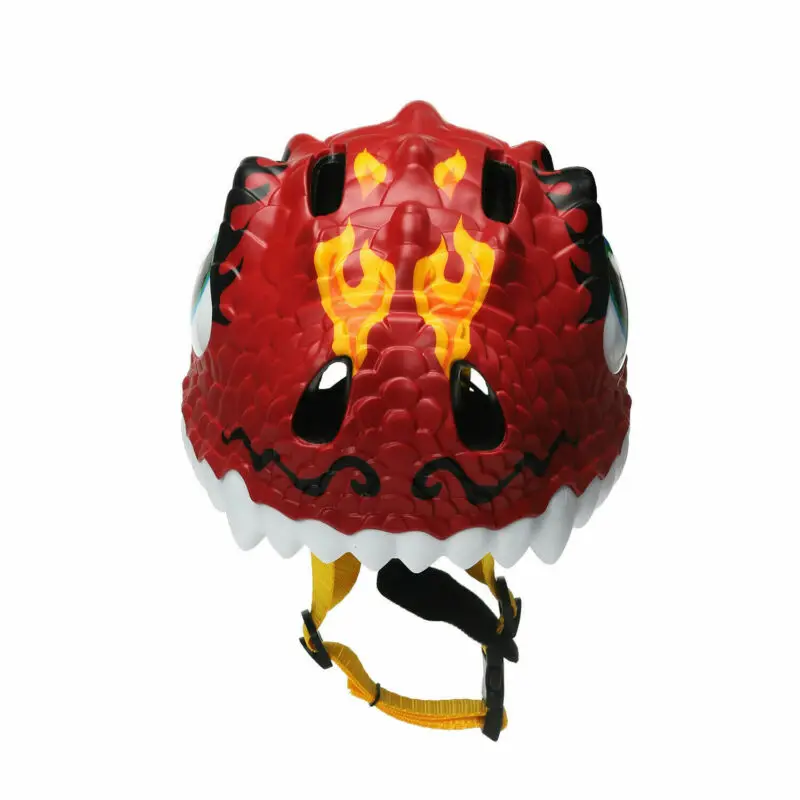 Детский велосипедный шлем с динозавром из мультфильма 2020 защитный задним