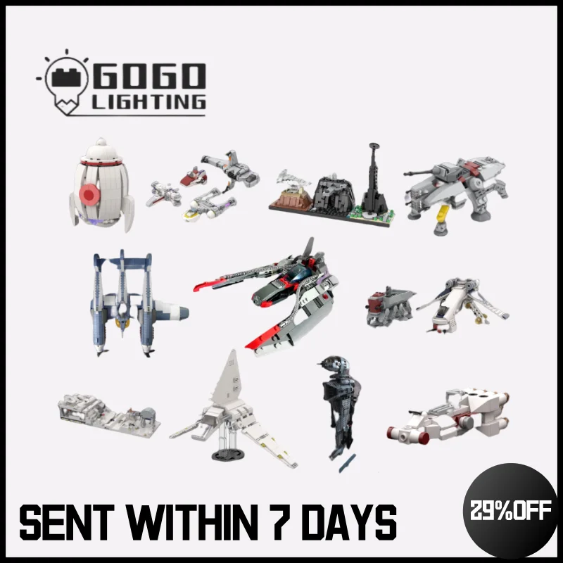 

MOC B-Wing 75050 technic лег игѬђки Republic Dropship ATOT ATTE Fighter Space Ship Imperial Hoth Cruiser Rebel Toy Gift