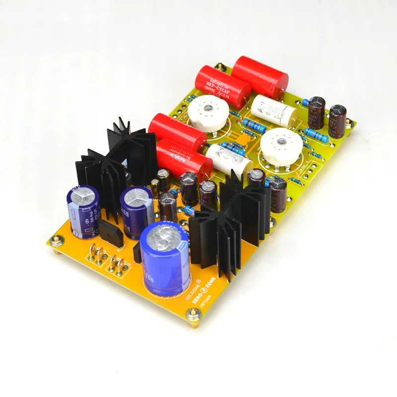 Hifi PRT-06A 12AX7 +12AT7 Tube preamplifier board / Kit Pcb base on MATISSE preamp circuit | Электроника