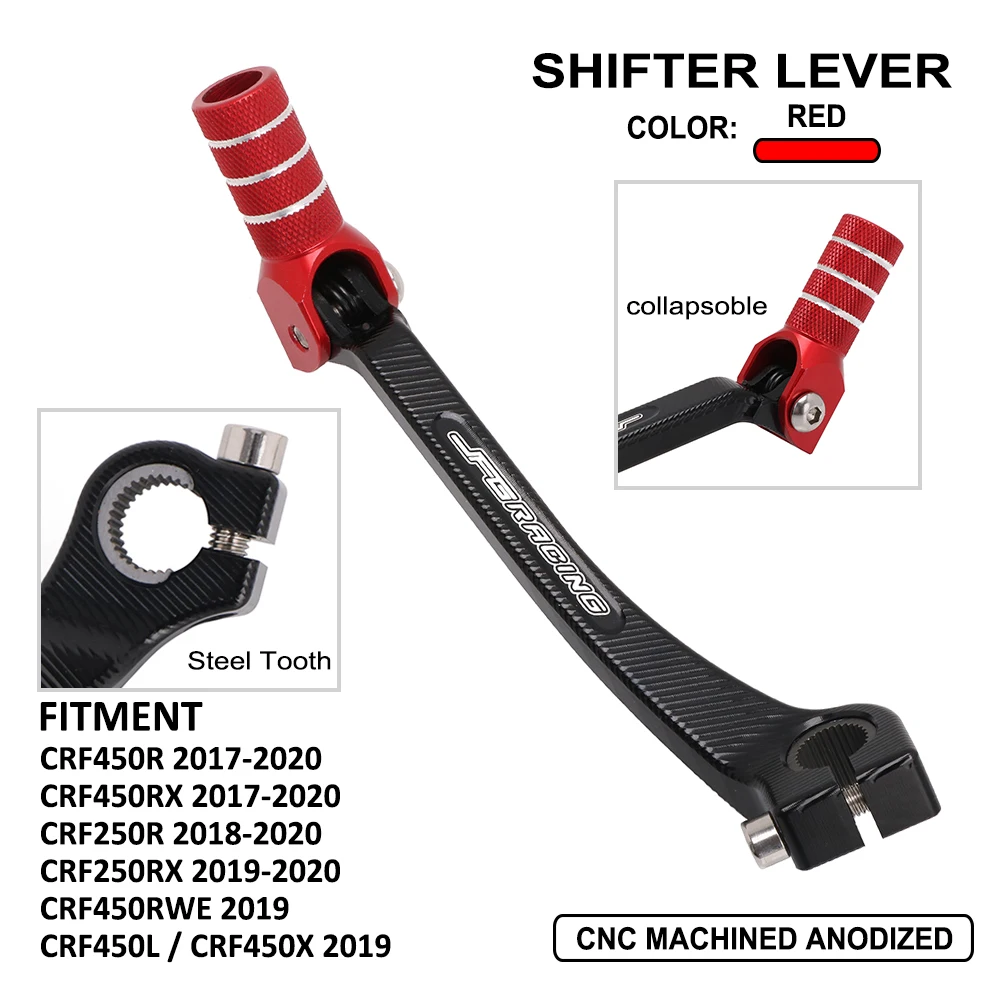 Мотоцикл с ЧПУ Рычаг переключения передач педаль тормоза педаль для HONDA CRF 250R 250X 250RX 450R 450X 450RX 450L CRF250R CRF450R