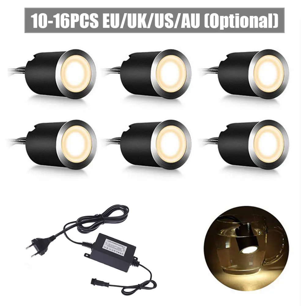 

Светодиодные подземные лампы XUNATA 1-16 шт., 12В, IP67