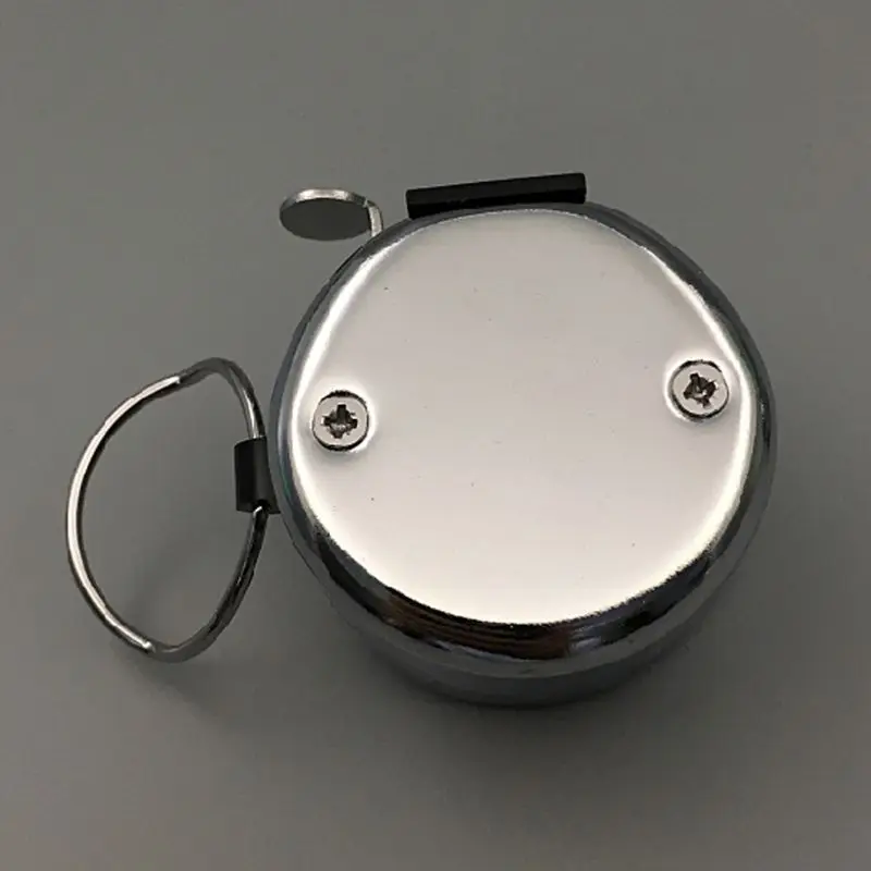 

Hand Tally Counter Stainless Steel 4 Digit Mechanical Clicker with Finger Ring