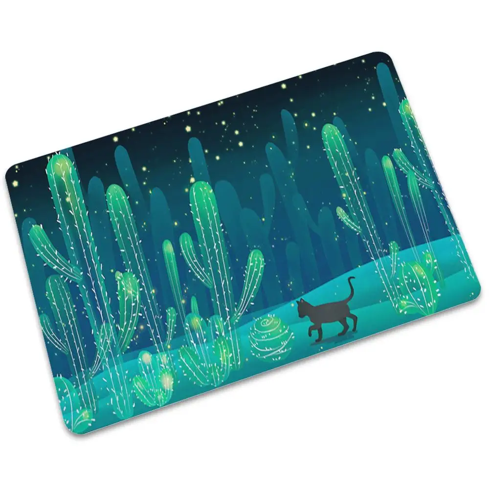 Прямая поставка домашний декоративный Ландшафтный кухонный коврик