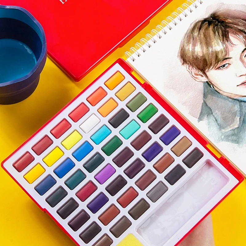 Концентрированная прозрачная однотонная искусственная гуашь наборы красок