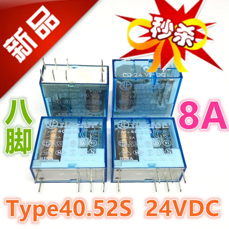

TYPE40.52S 24VDC 8A 24V 8