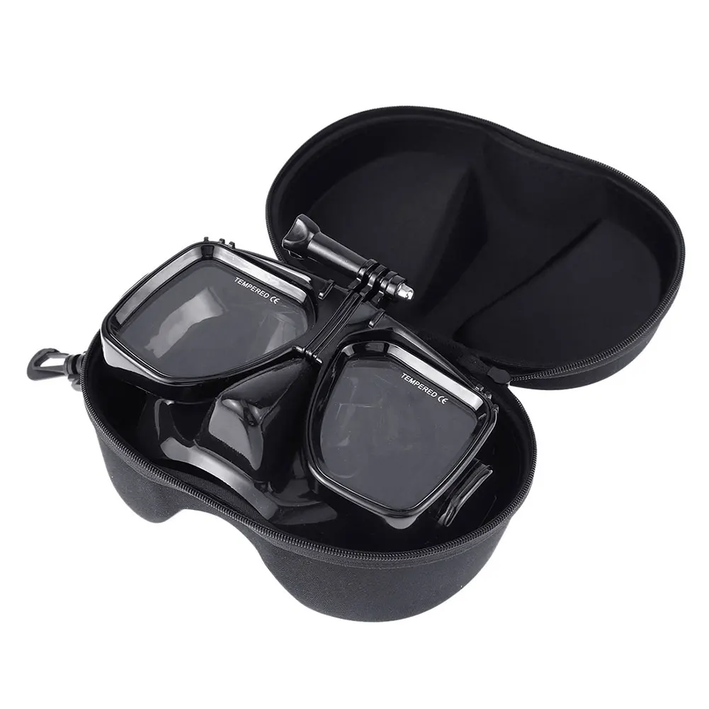 

Diving Mask Swimming Glasses Diving Glasses for DJI Osmo Action Waterproof Antifogging Glasses with EVA Box Snorkeling Equipment