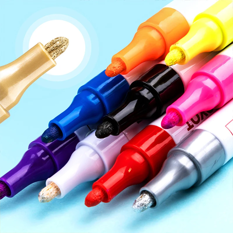 11 Цвета Краски маркер для белой доски Водонепроницаемый шины легковых