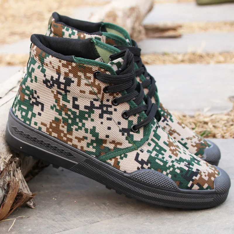 Autumn Boots Men Safety Shoes Unisex Outdoor Army Military Spring Canvas Couple Casual zapatos hombre | Обувь