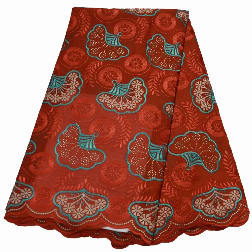 

MIQIER High Quality African nigerian tulle Lace Fabric Swiss cotton fabric Embroidery guipure lace fabric Damask Lace Fabric