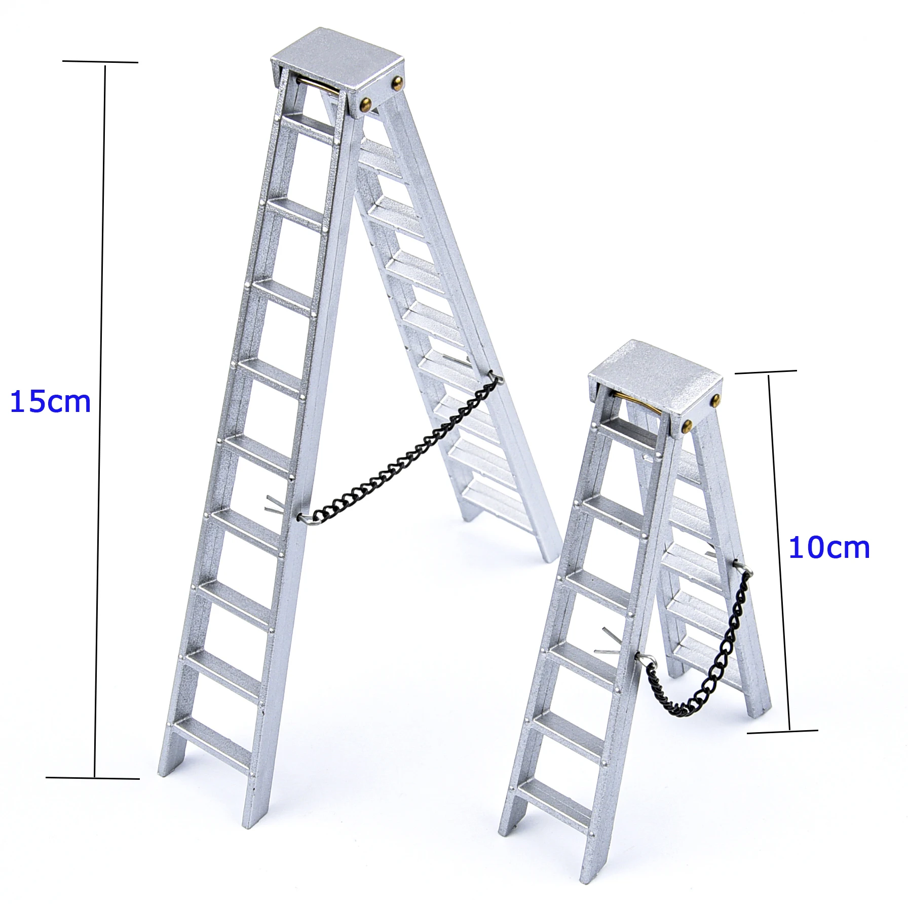 1/10 Scale Accessories Mini Folding Ladder for 1:10 RC Crawler Car Traxxas  T6Q8 