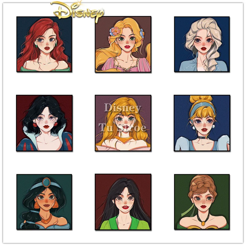 

Disney Diamond Painting Cartoon Princess Girl 5D DIY Mosaic Picture Diamond Embroidery Cross Stitch Kit Home Decoration Kid Gift