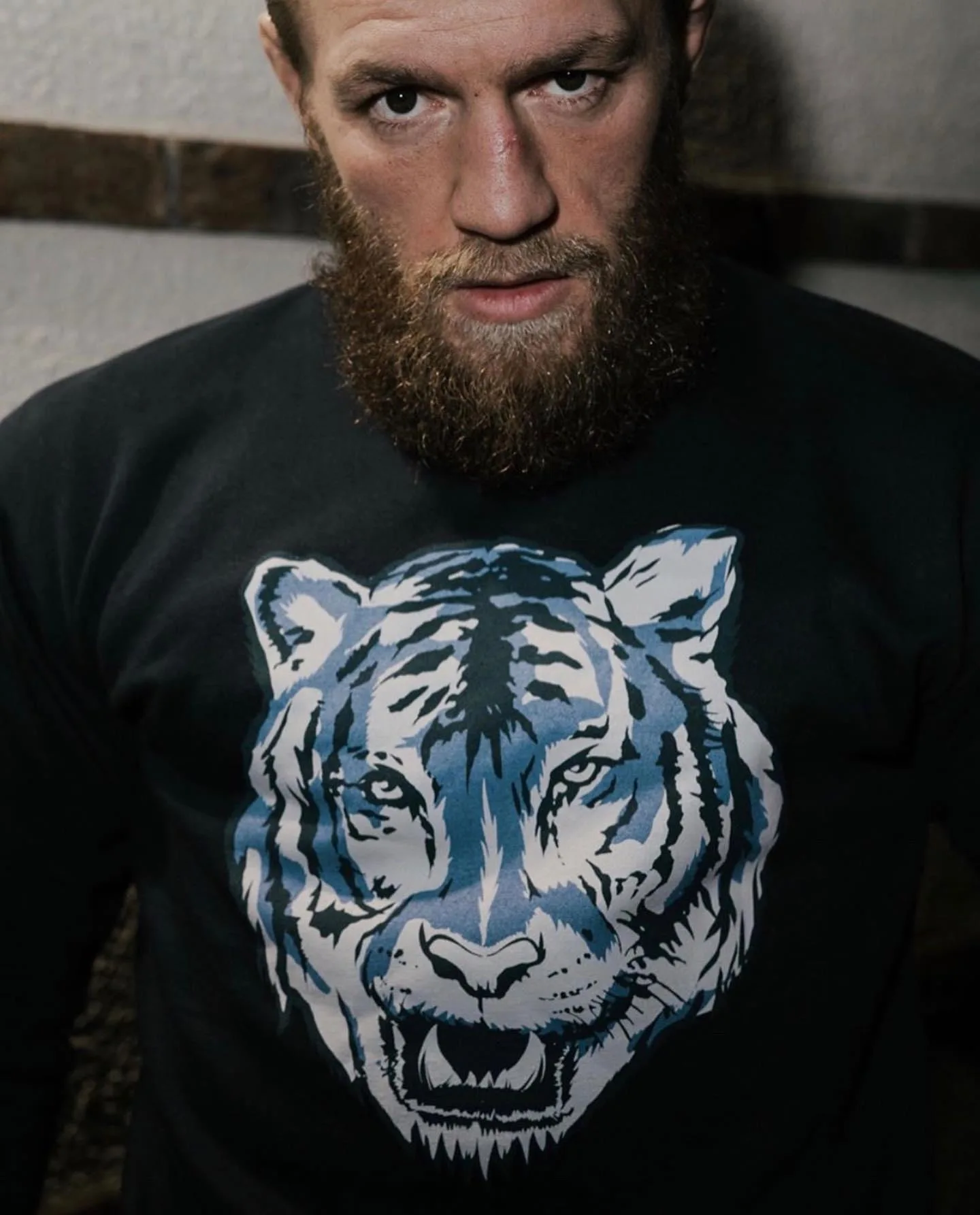 Футболка Коннер Макгрегор фитнес Тигр Муай Тай Горячая Борьба крови ММА с