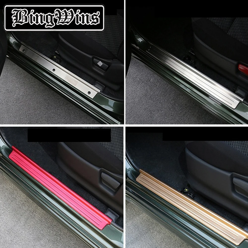 

Car style For Suzuki Jimni 07-20 interior modification threshold bar welcome pedal door trim