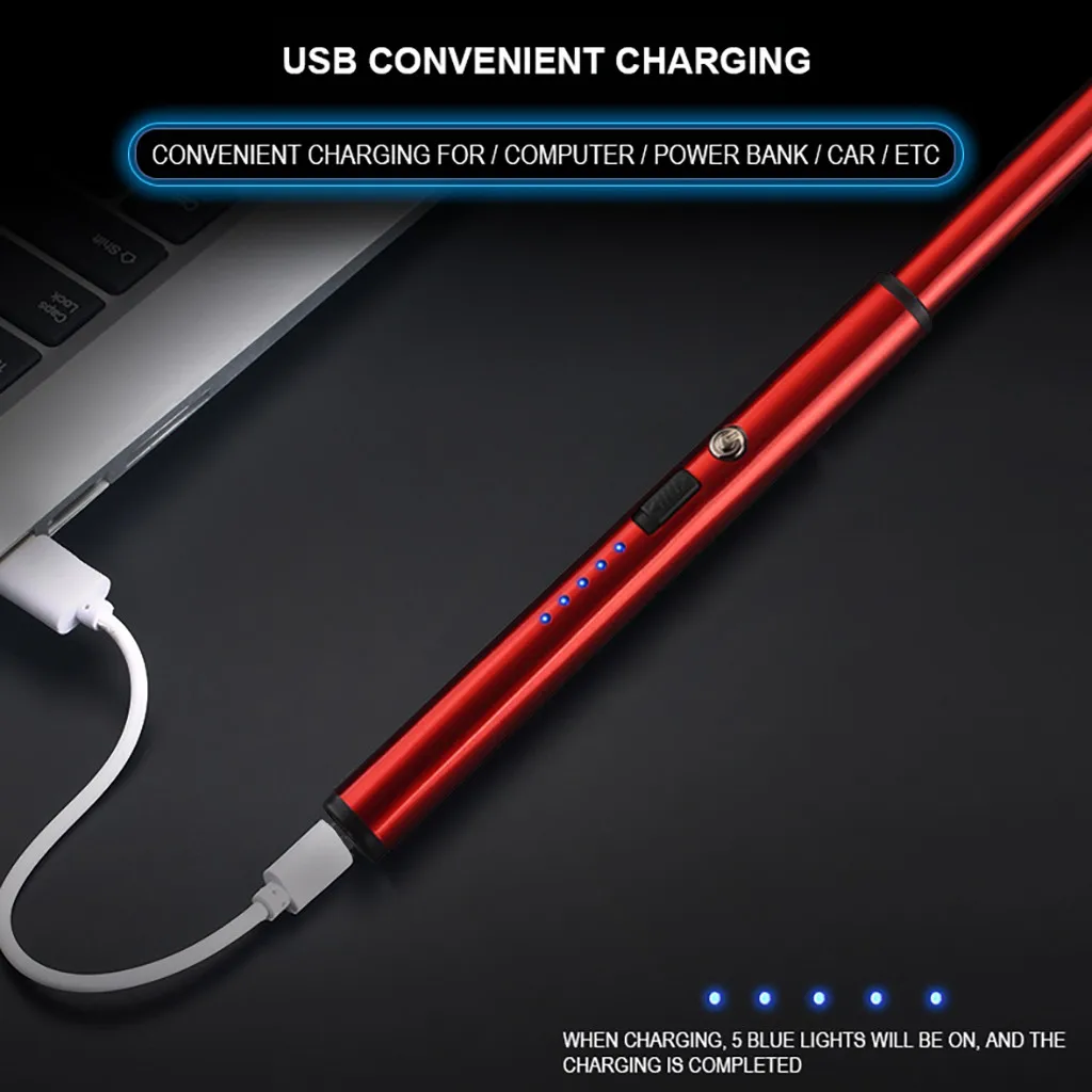 Новый Зажигалка для кемпинга Usb зарядки воспламенитель Кухня барбекю на открытом