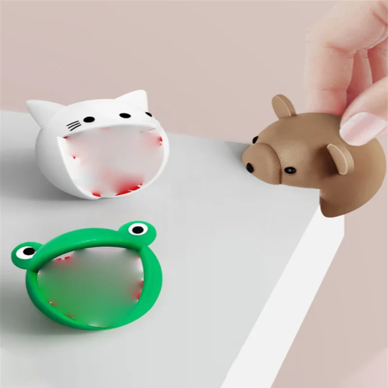 

Baby Security Lock Thick Cartoon Anti-collision Angle From Doors Drawers Baby Safety Table Corner Protection Corner Pad Dropship