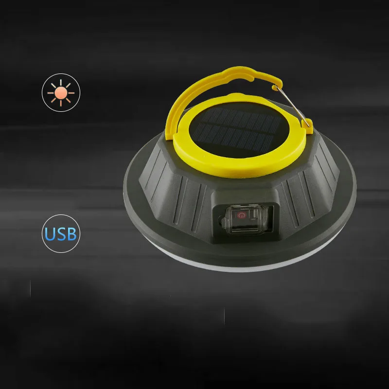 outdoor camping solar charging led lights outdoor mobile rechargeable emergency light rechargeable for mobile phone accessories free global shipping