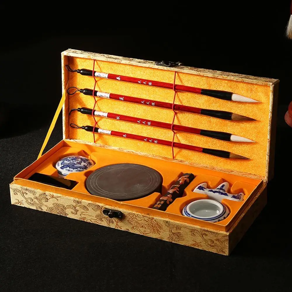 Исследование четыре сокровища Китайская каллиграфия кисть чернильная палка