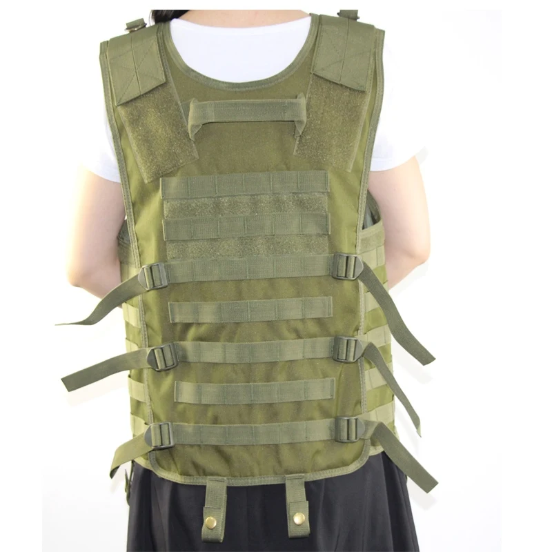 Тактический Регулируемый модульный жилет Molle дышащая сетчатая жилетка военная